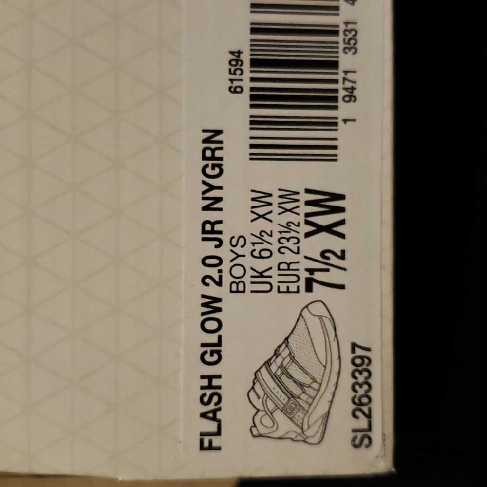 Saucony Flash Glow 2.0 Jr 7 1/2 XW